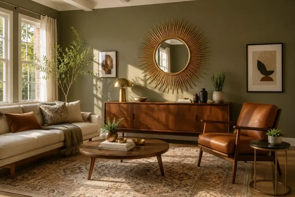 2. Sunburst Mirror Statement Piece