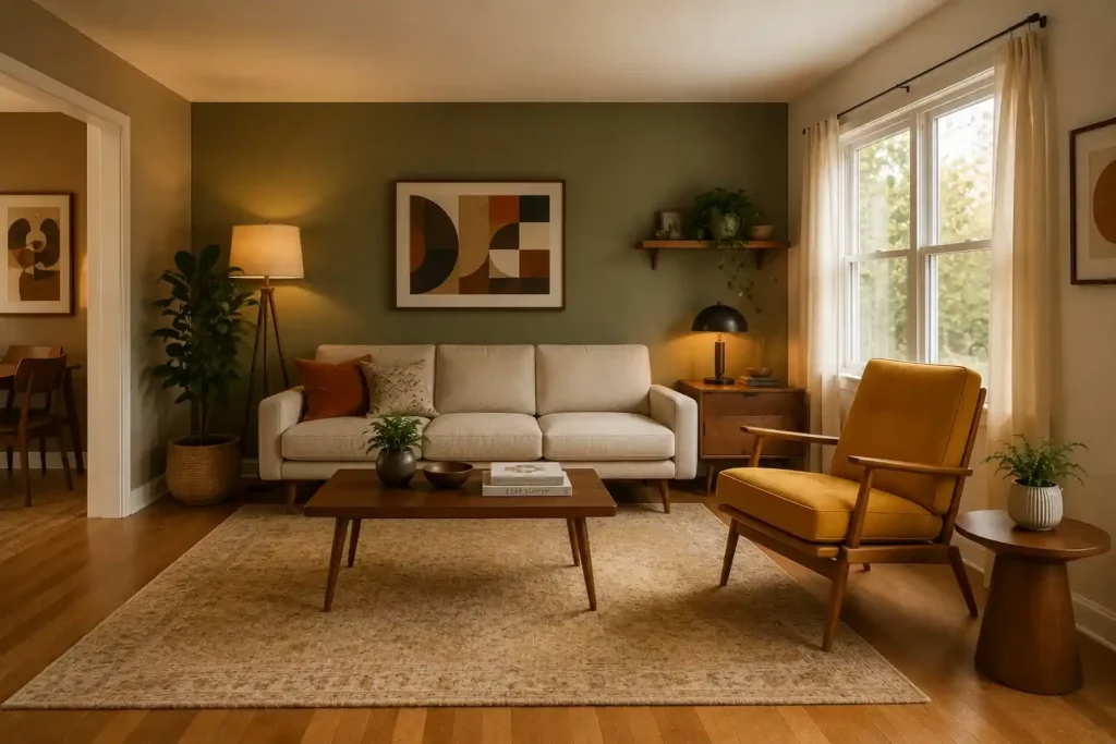 6. Mustard Yellow Accent Chair