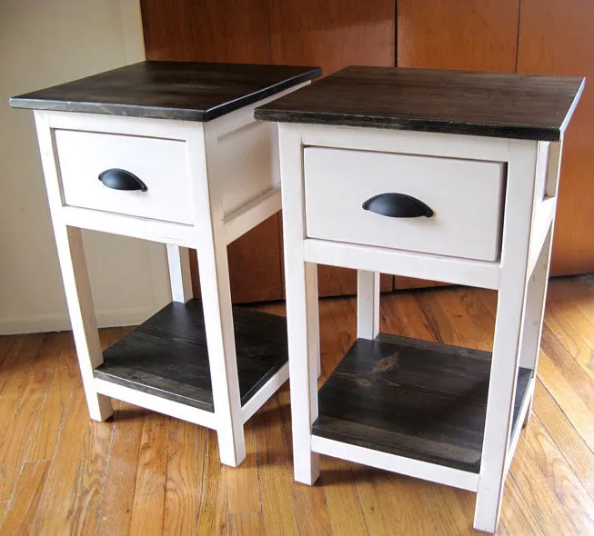 7. DIY Farmhouse Nightstand