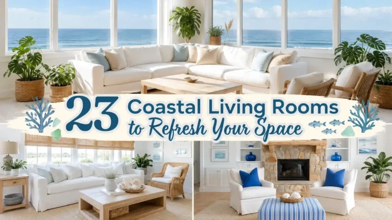 Coastal Living Room Ideas To Refresh Your Space