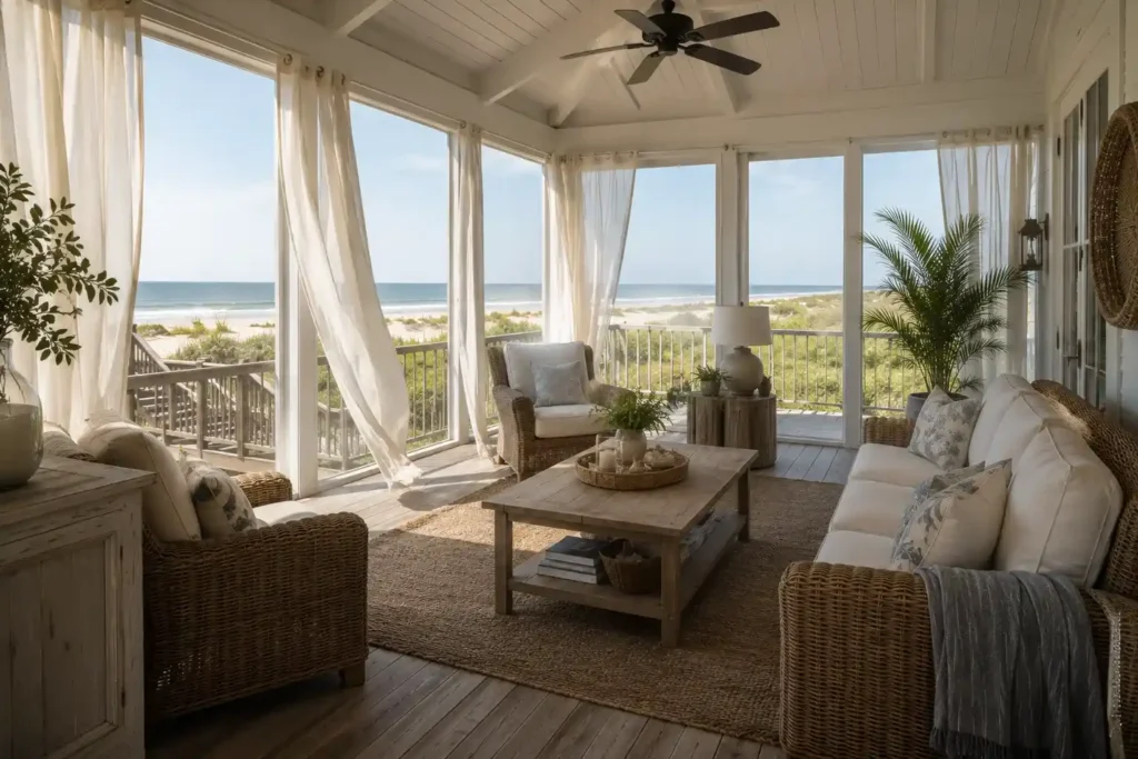 Flowing Linen Curtains