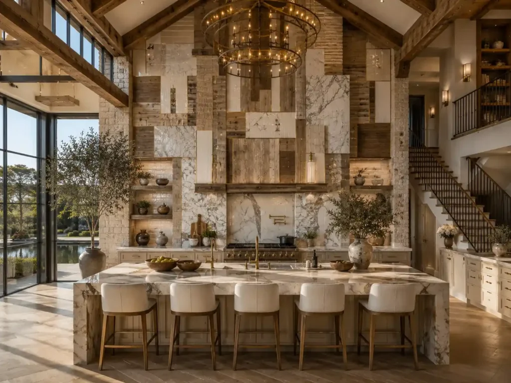 Ultimate Mixed Material Designer Farmhouse