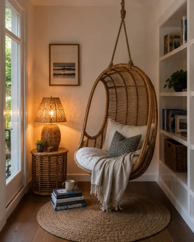 Woven Rattan Lamp Shade